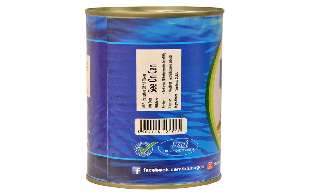 Bluna Mackerels In Oil    Tin  425 grams
